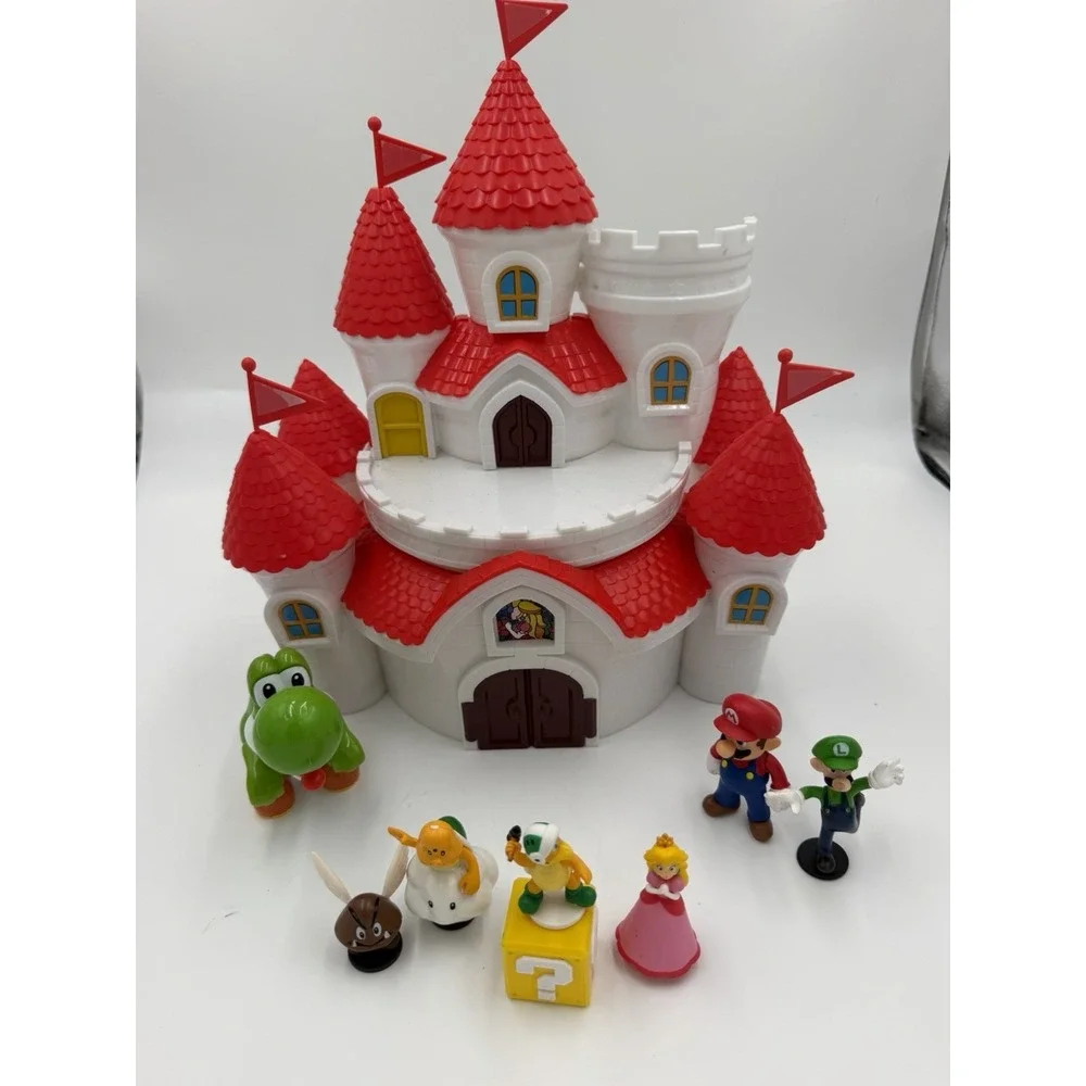 Jakks Pacific World of Nintendo Princess Peach Castle Playset Mario